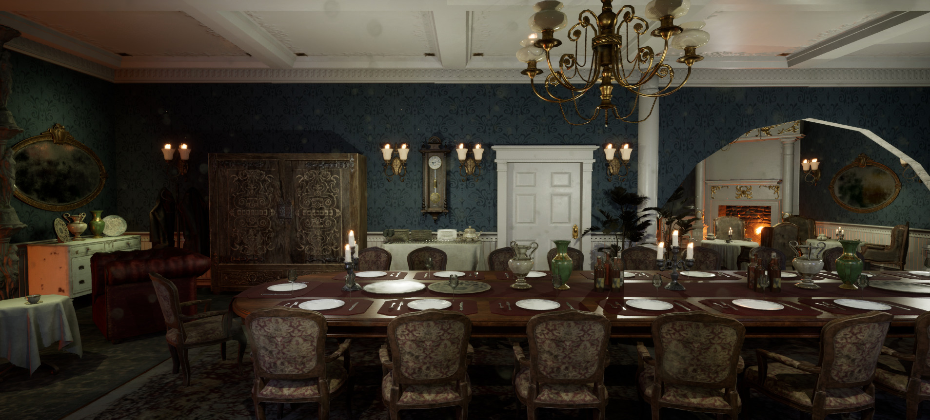 The Hearthwood Dining Hall 3D model_6