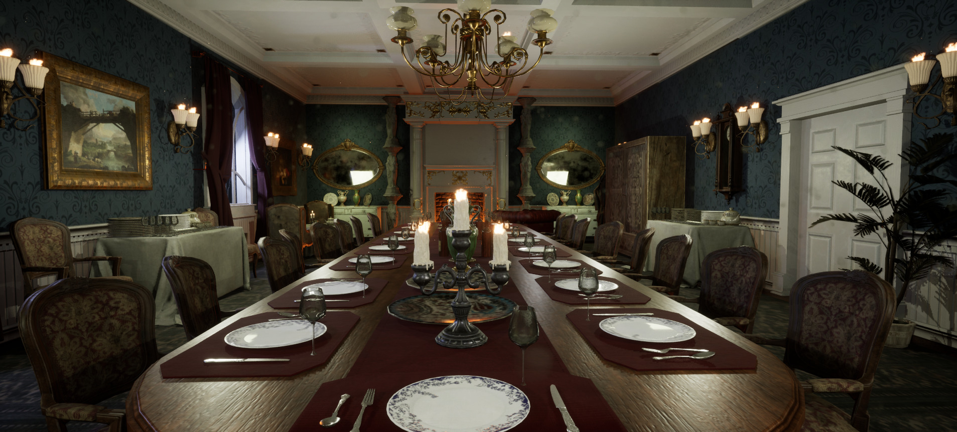 The Hearthwood Dining Hall 3D model_19