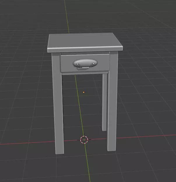 Cabinet 3D model_0