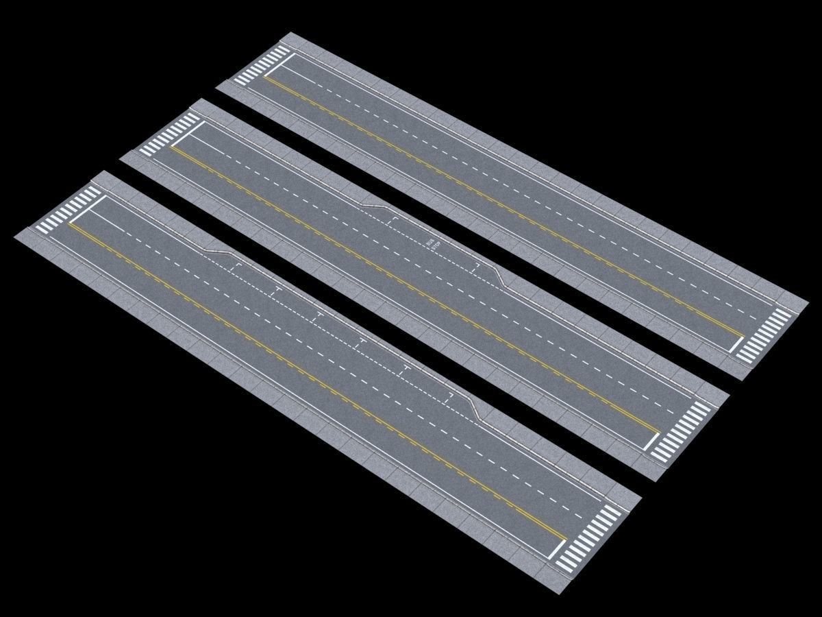 City Streets Construction Kit 3D model_14