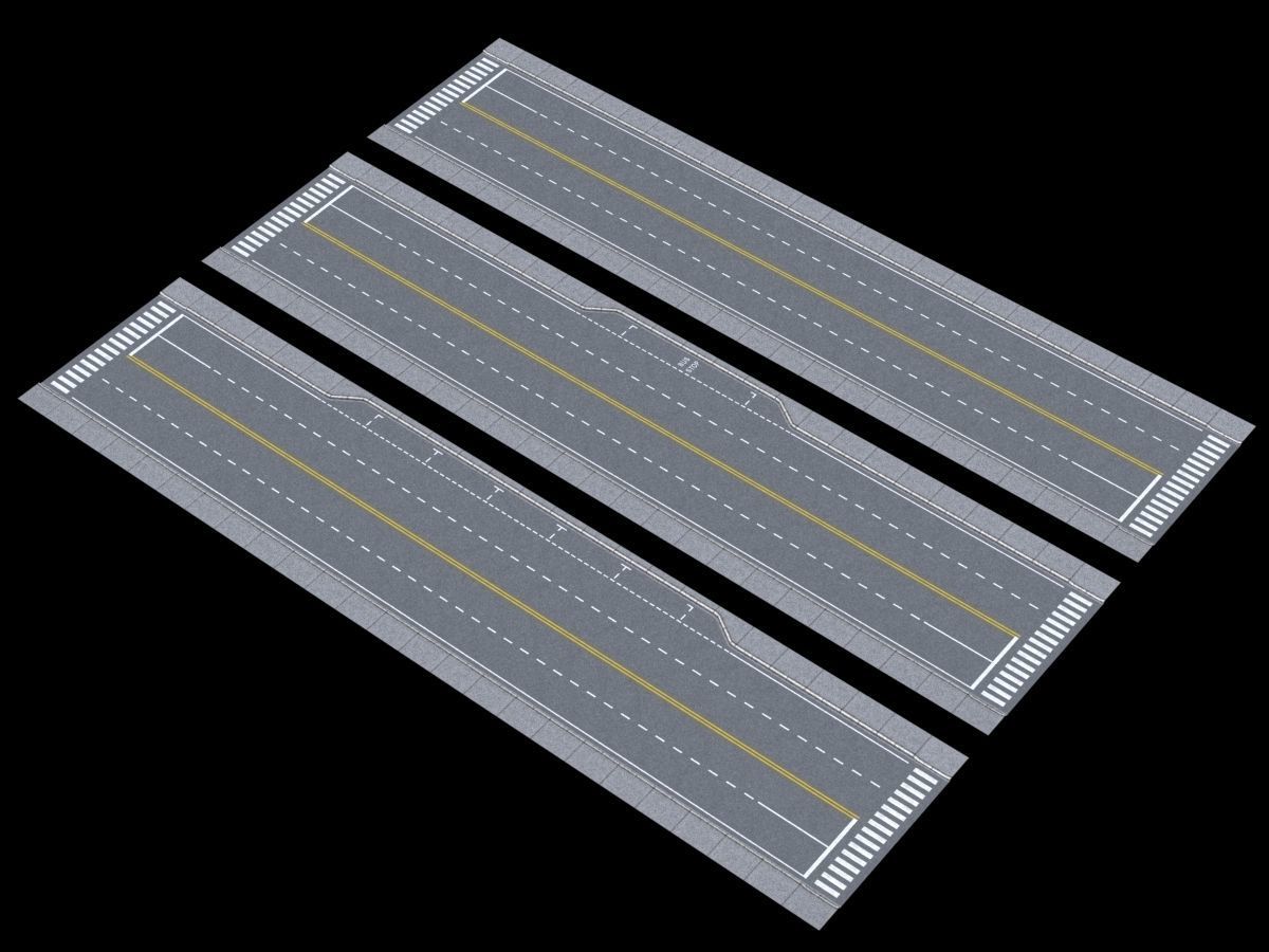 City Streets Construction Kit 3D model_17