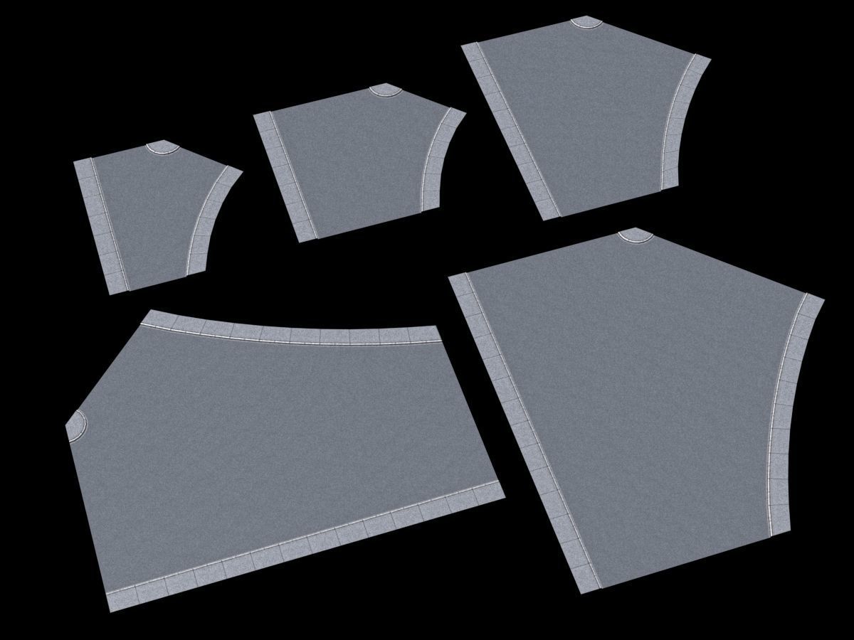 City Streets Construction Kit 3D model_8