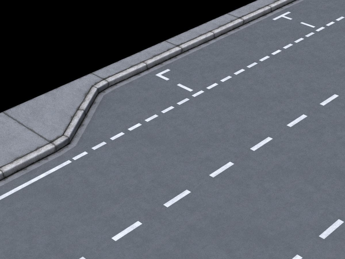 City Streets Construction Kit 3D model_27