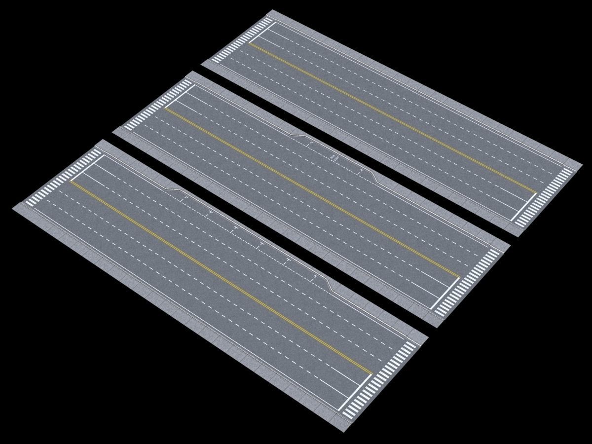 City Streets Construction Kit 3D model_16