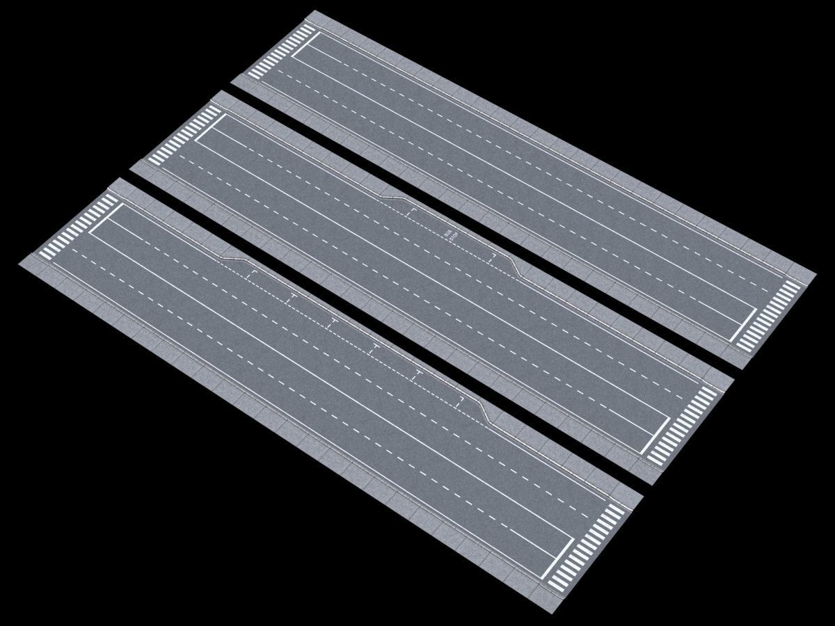 City Streets Construction Kit 3D model_12