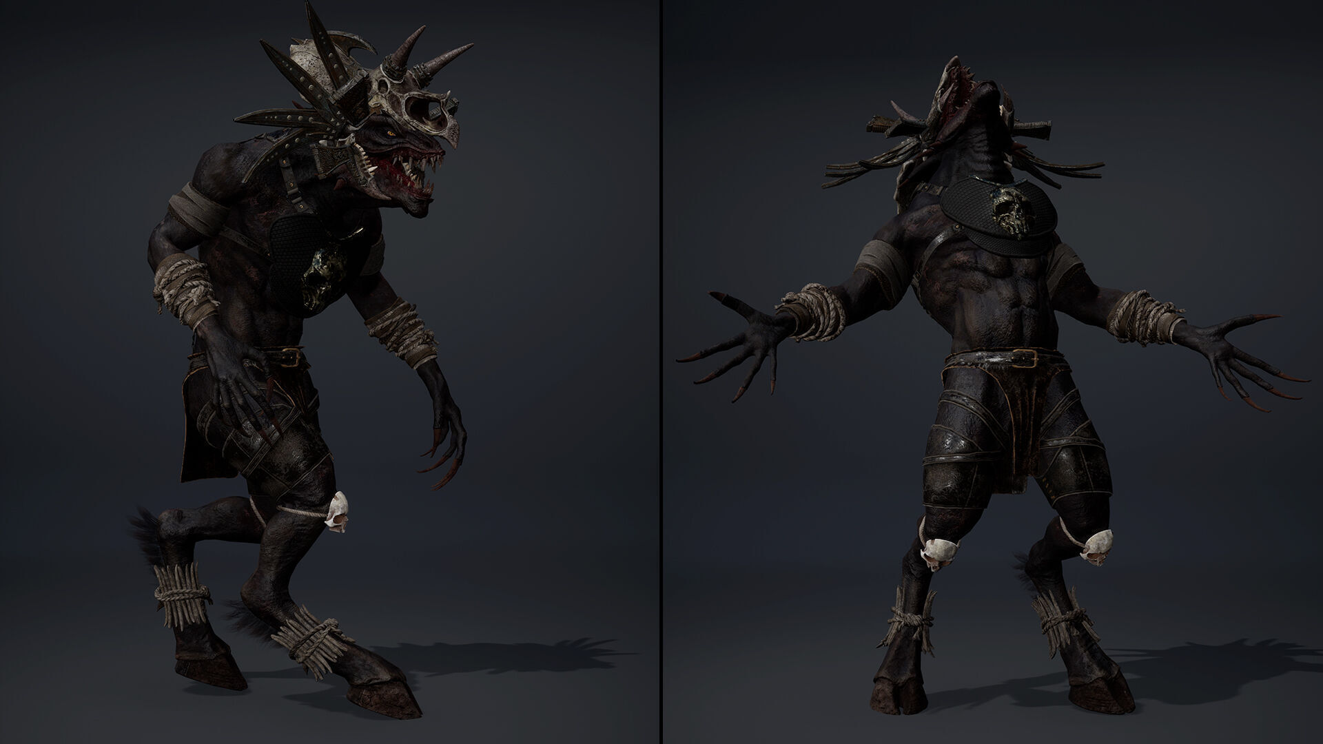 Mist Mage Low-poly 3D model_16