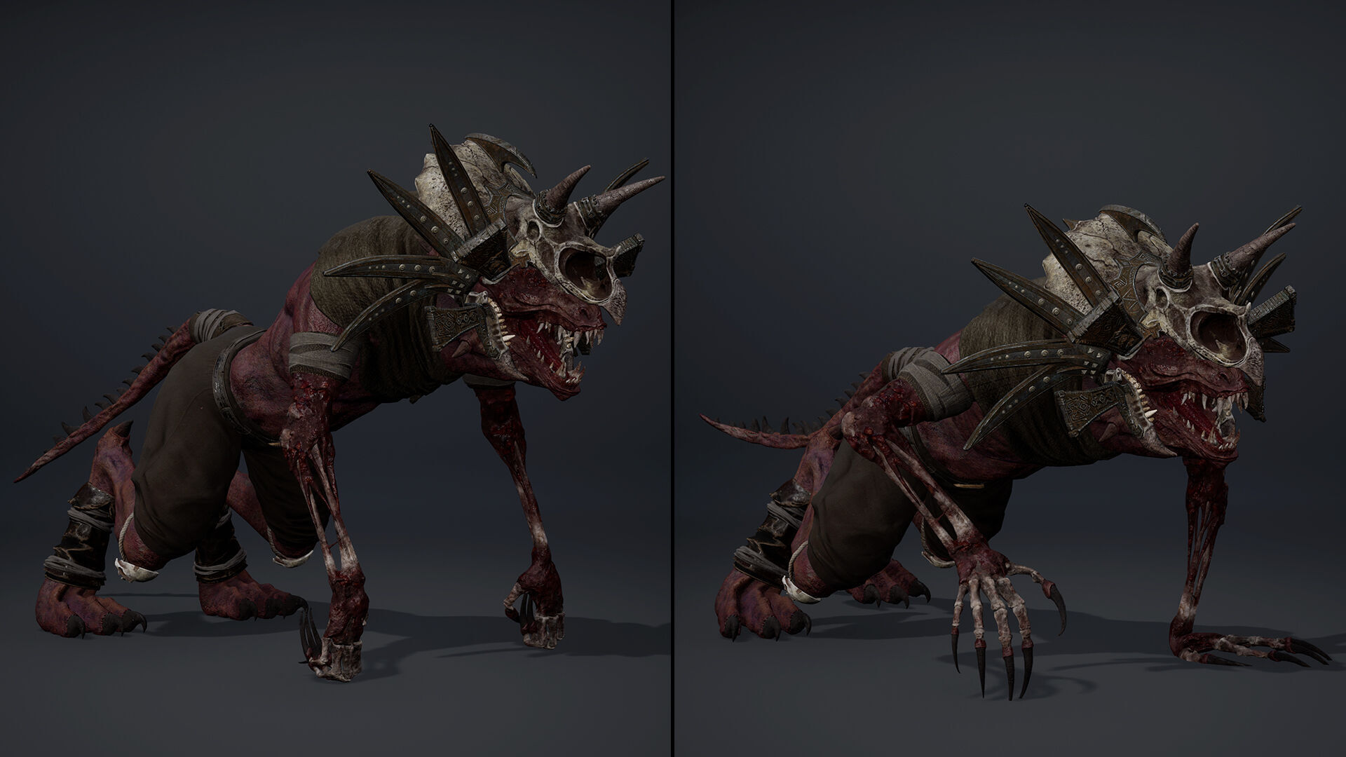 Mist Mage Low-poly 3D model_34