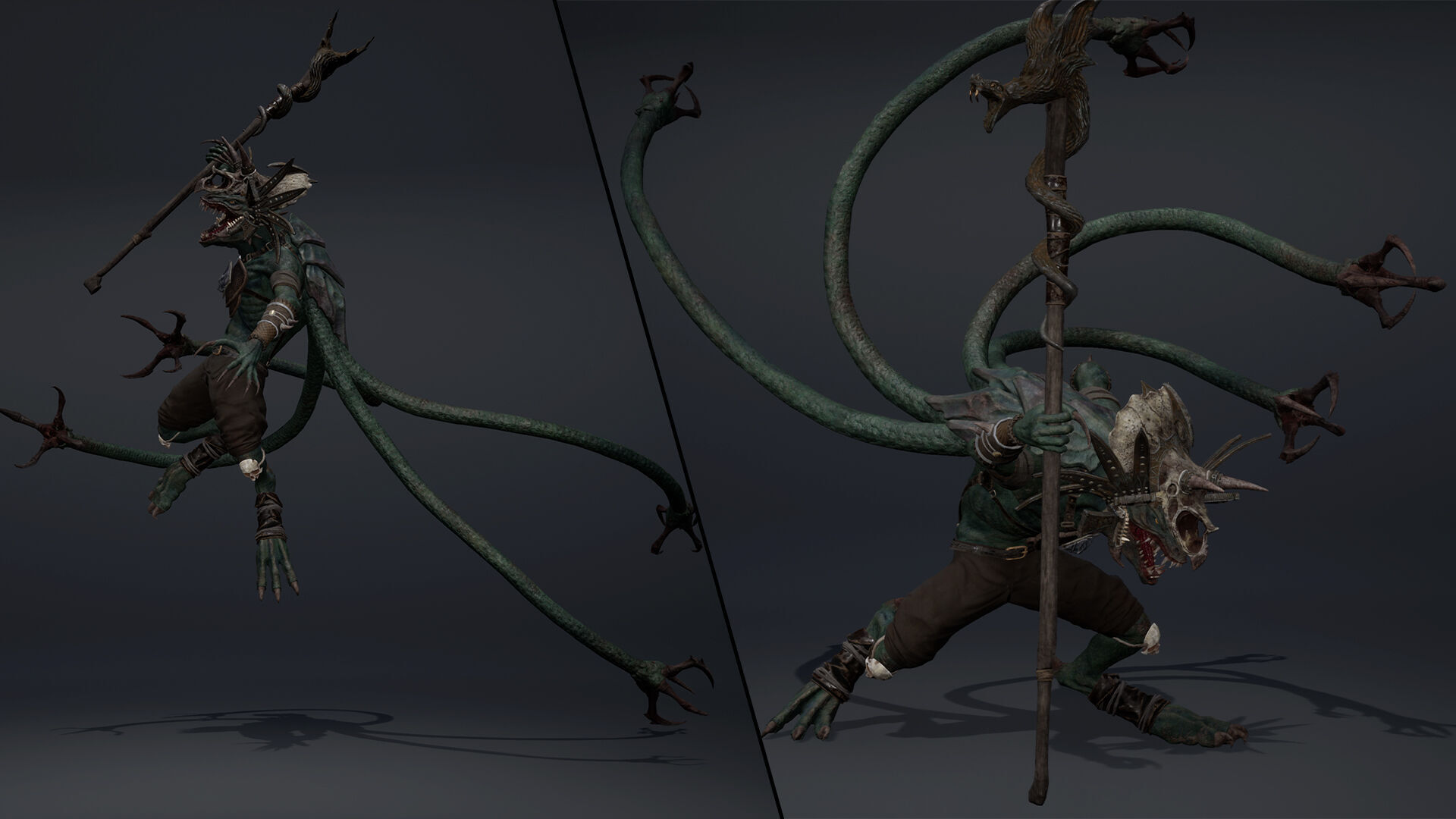 Mist Mage Low-poly 3D model_39