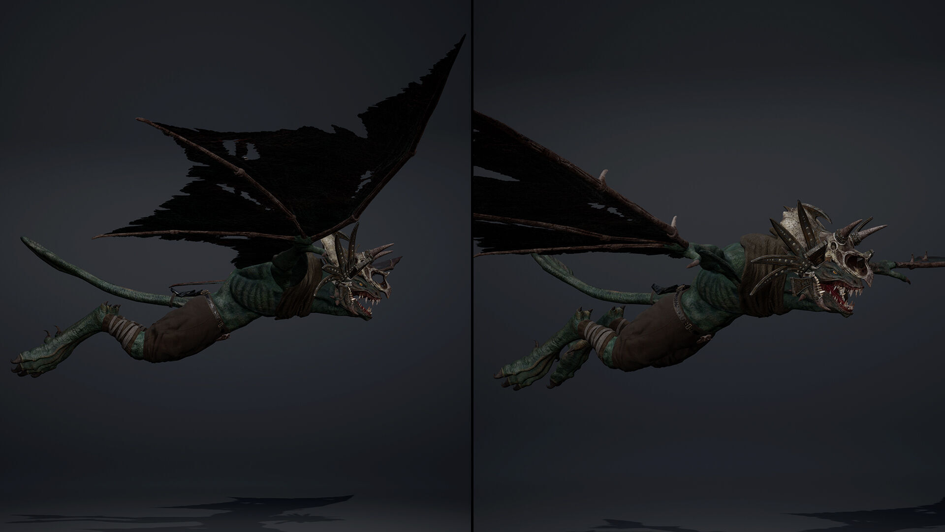 Mist Mage Low-poly 3D model_42