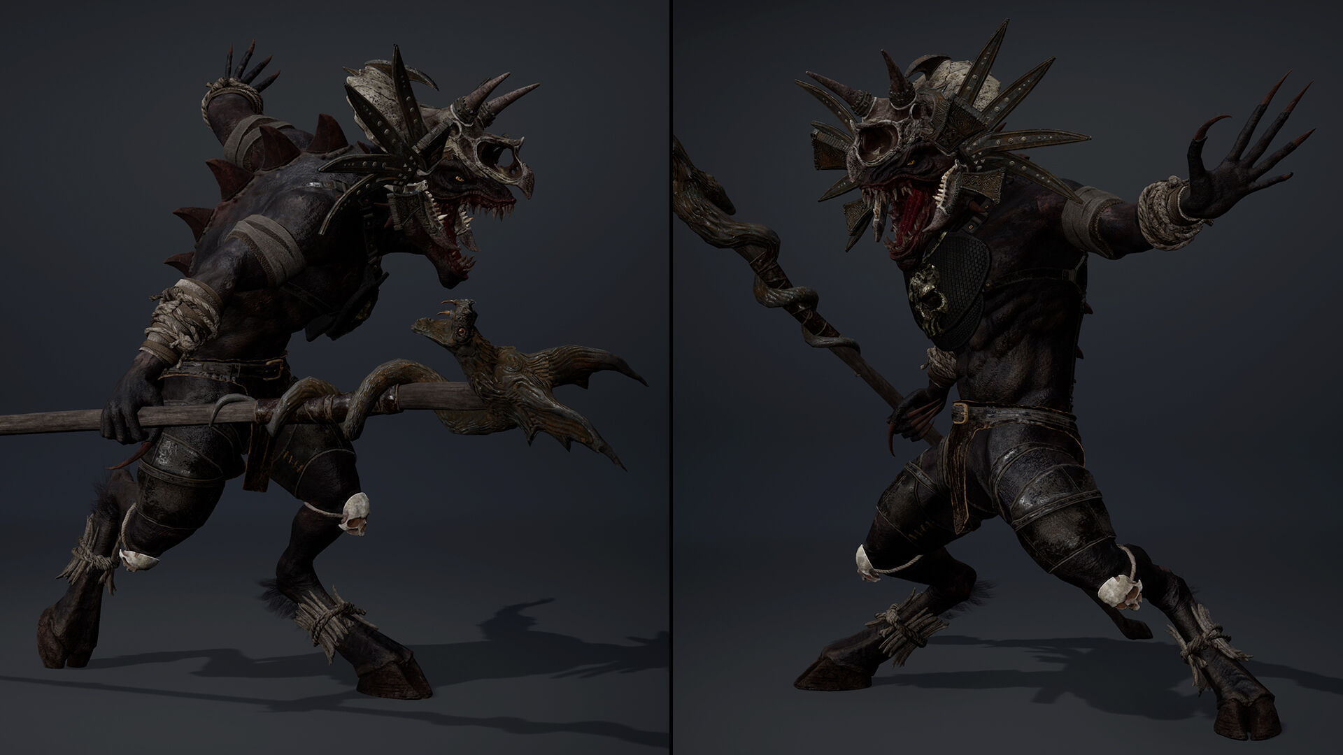 Mist Mage Low-poly 3D model_15