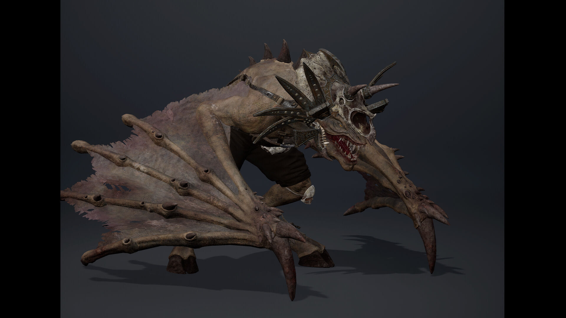 Mist Mage Low-poly 3D model_45