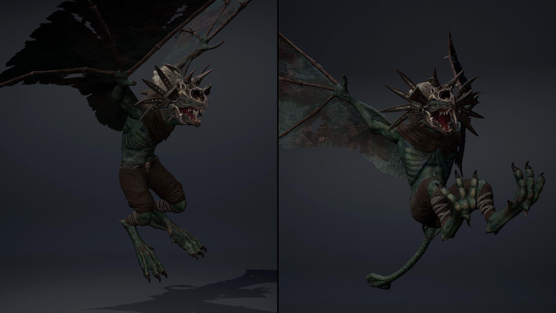 Mist Mage Low-poly 3D model_41