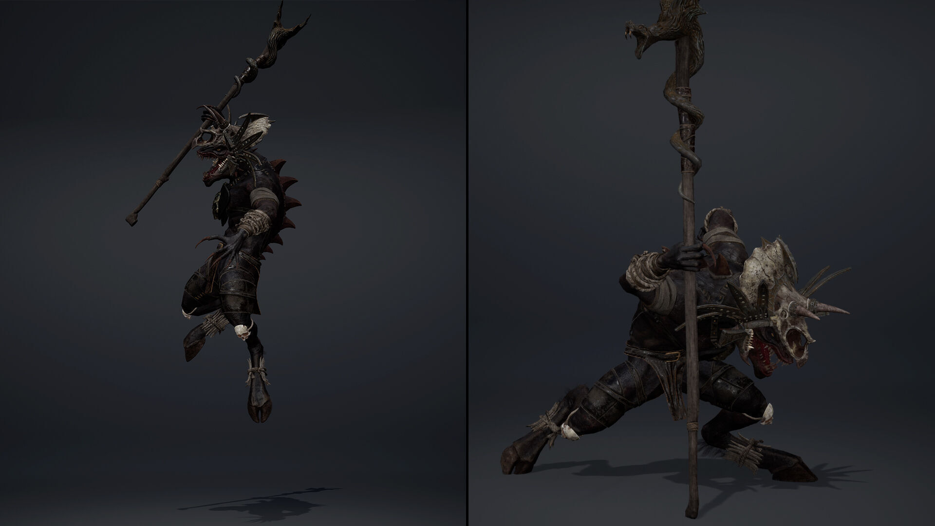 Mist Mage Low-poly 3D model_28