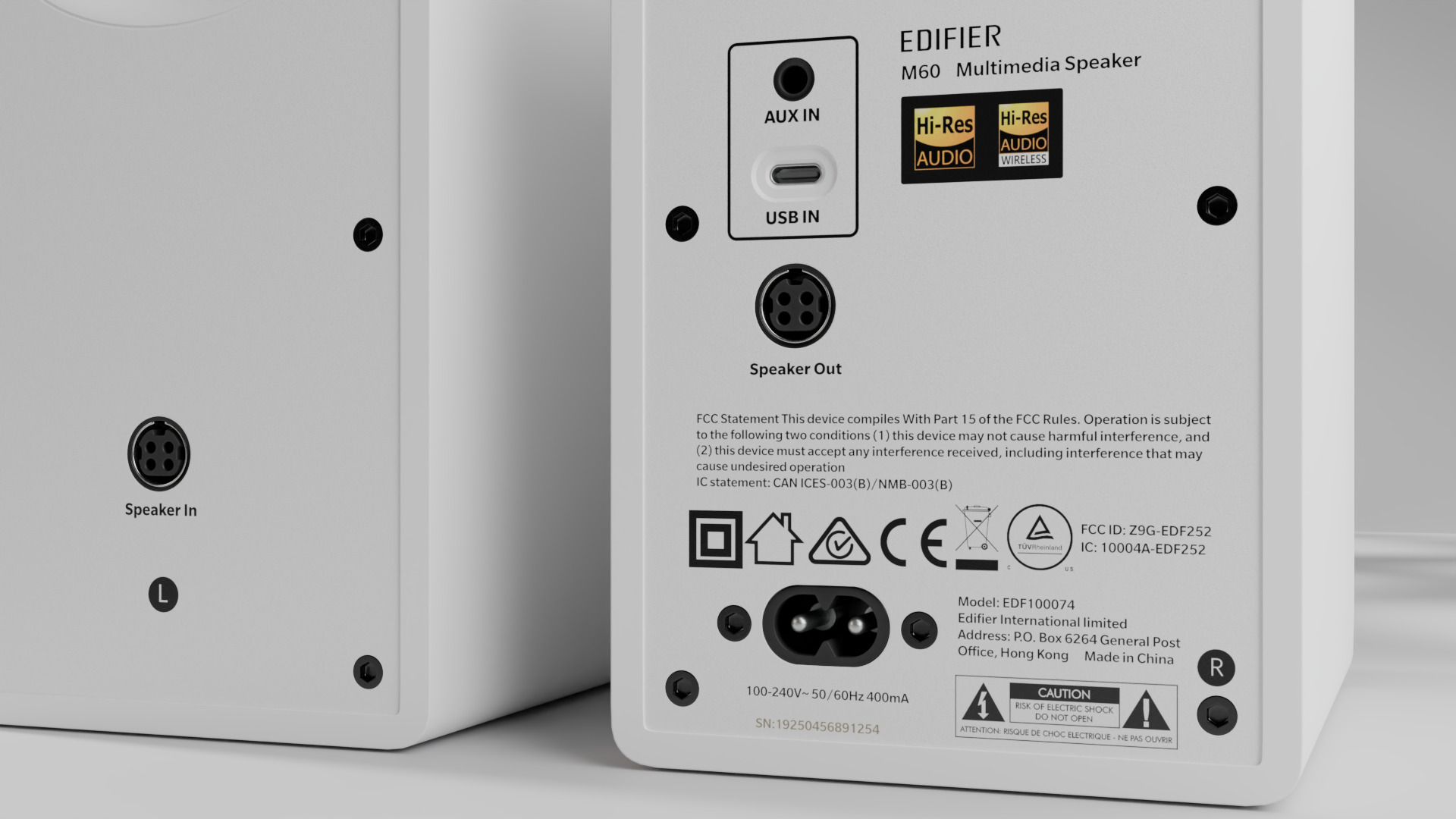 Edifier M60 Bluetooth Speaker 3D Model PBR 3D model_6