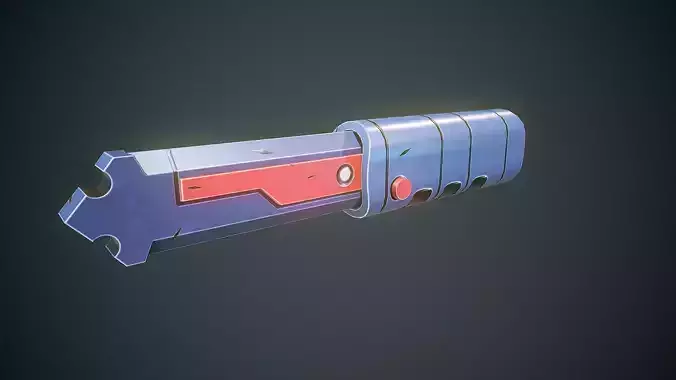 Stylized Sci Fi Knife