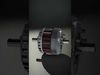 Electric Motor Rotor Model Pack Low-poly 3D model_2
