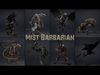 Mist Barbarian Low-poly 3D model_1
