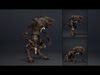 Mist Barbarian Low-poly 3D model_7