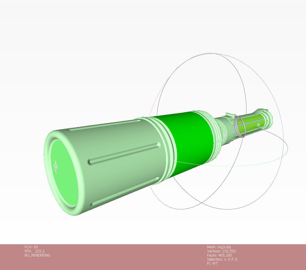 RKG 3 Soviet hand antitank cumulative grenades prinable moulage 3D model_18
