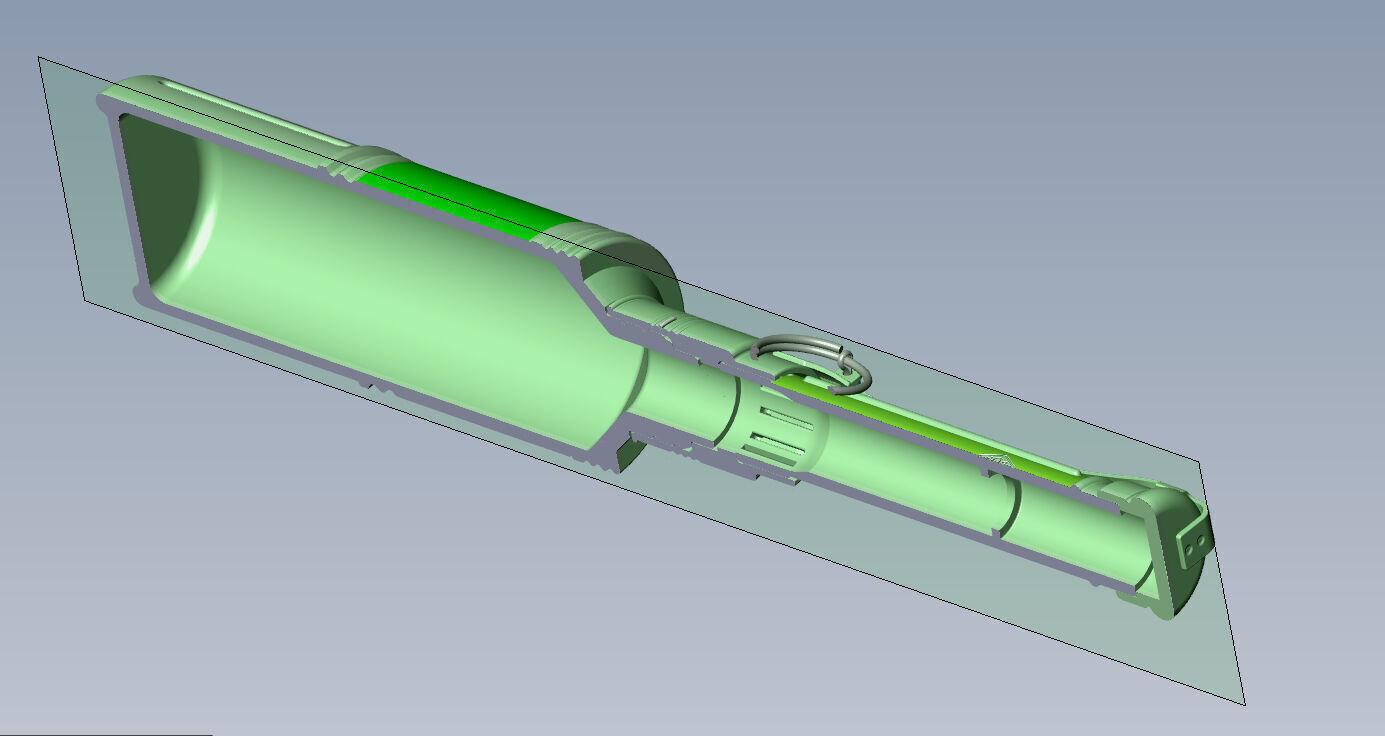 RKG 3 Soviet hand antitank cumulative grenades prinable moulage 3D model_11
