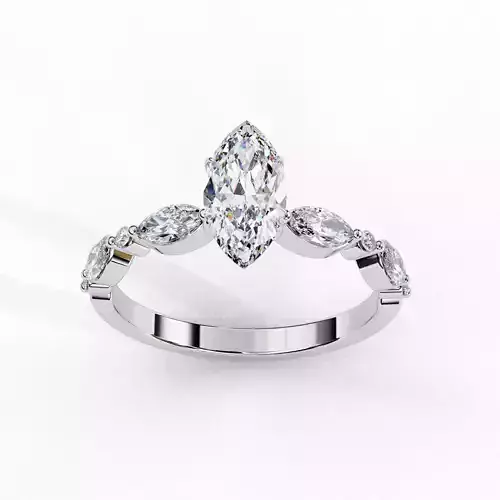 MARQUISE DIAMOND RING -CAD-021