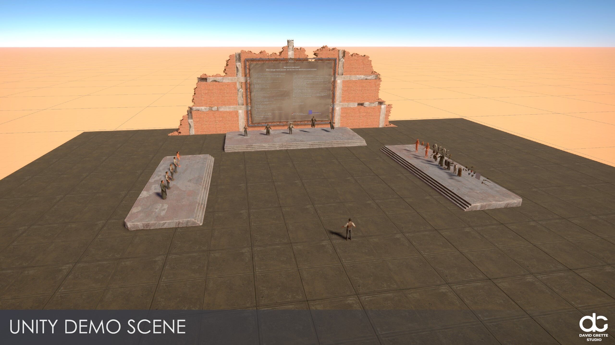 Western Character Billy - Survival Shooter Cowboy Man Low-poly 3D model_27