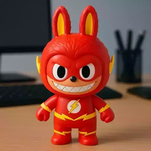 Labubu - The plash DC Comics statue - 3D print