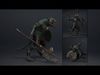 Mist Spearman Low-poly 3D model_3