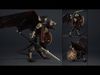Mist Spearman Low-poly 3D model_6