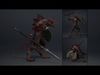 Mist Spearman Low-poly 3D model_7
