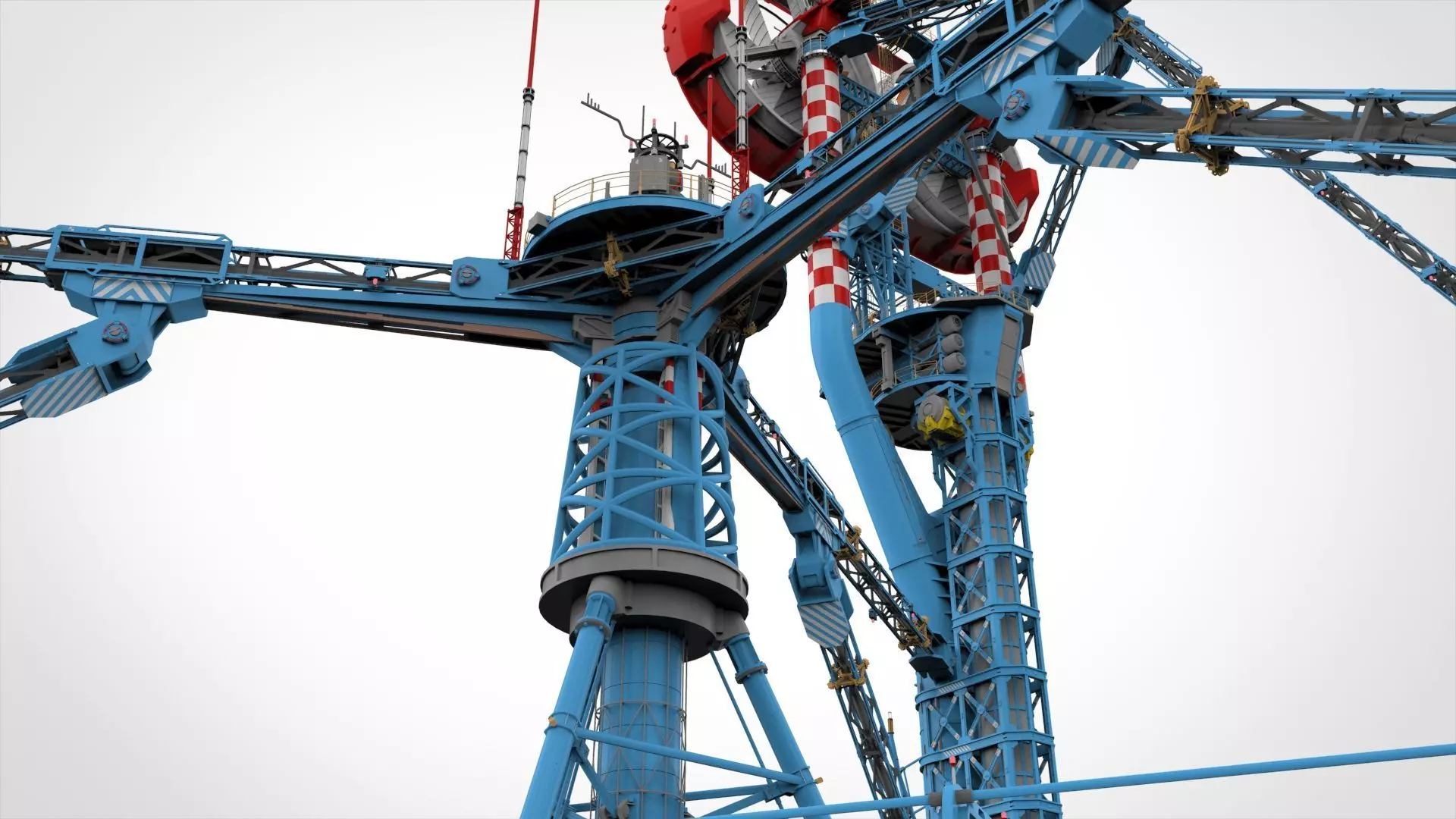 Sci-Fi Polar station 3D model_29