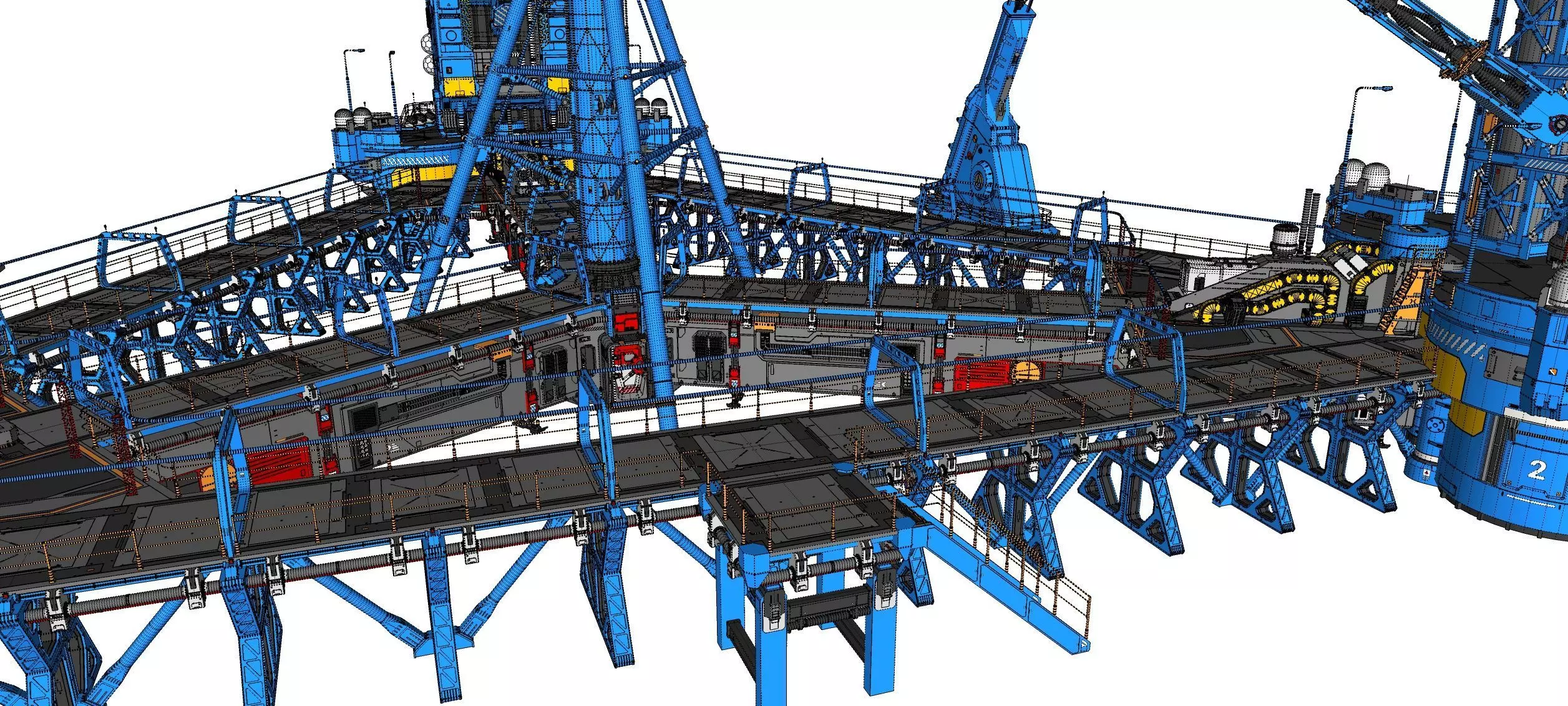 Sci-Fi Polar station 3D model_43