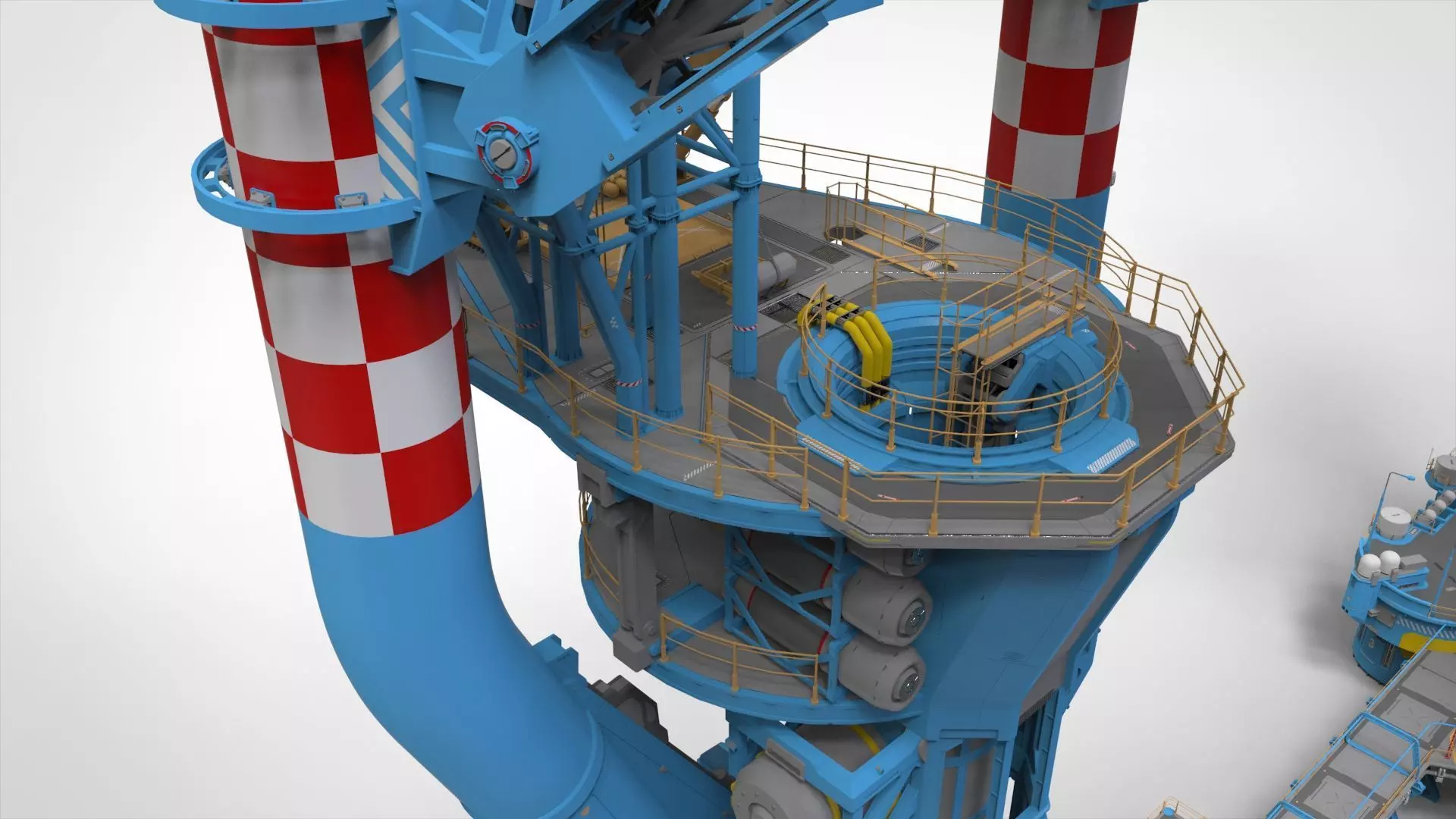 Sci-Fi Polar station 3D model_34