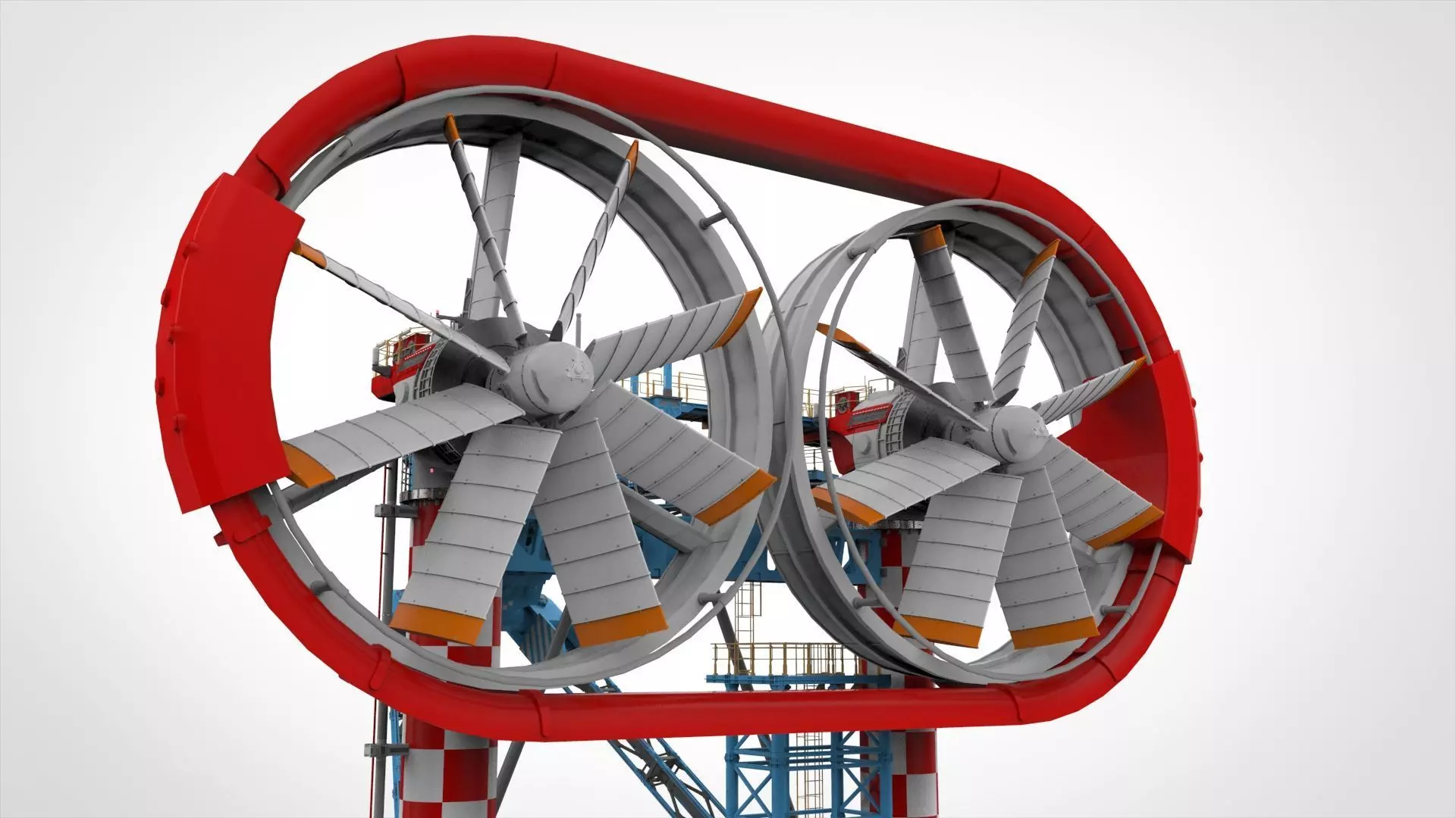 Sci-Fi Polar station 3D model_39