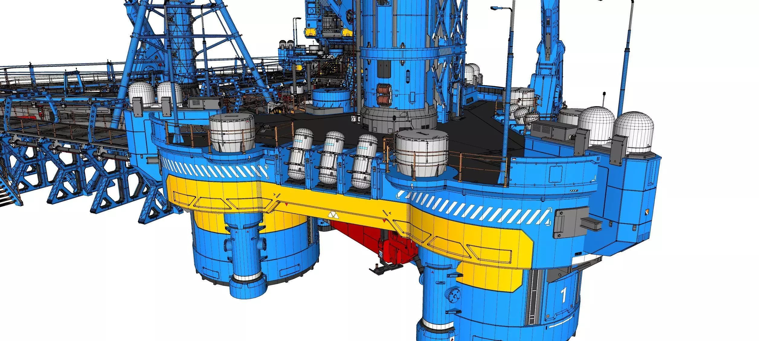Sci-Fi Polar station 3D model_44