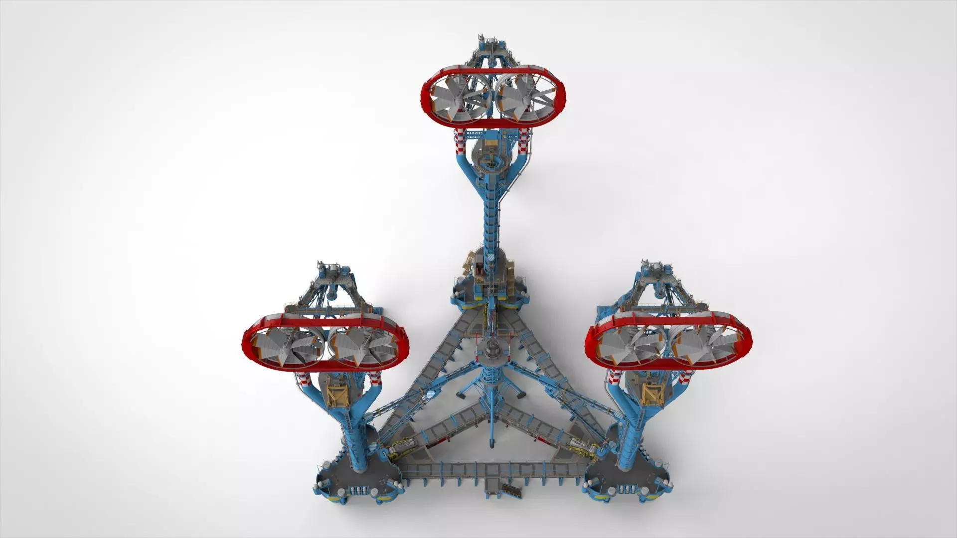 Sci-Fi Polar station 3D model_6