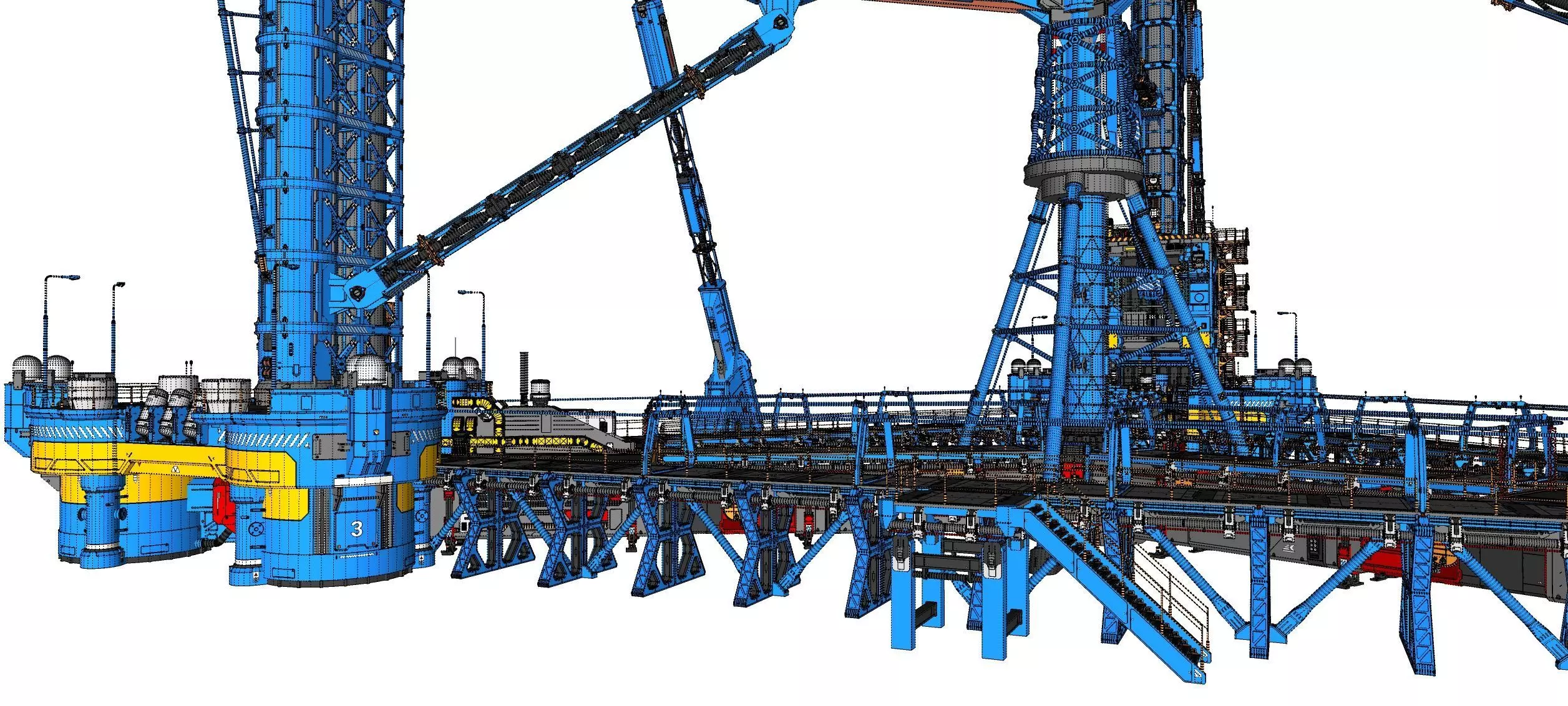 Sci-Fi Polar station 3D model_42