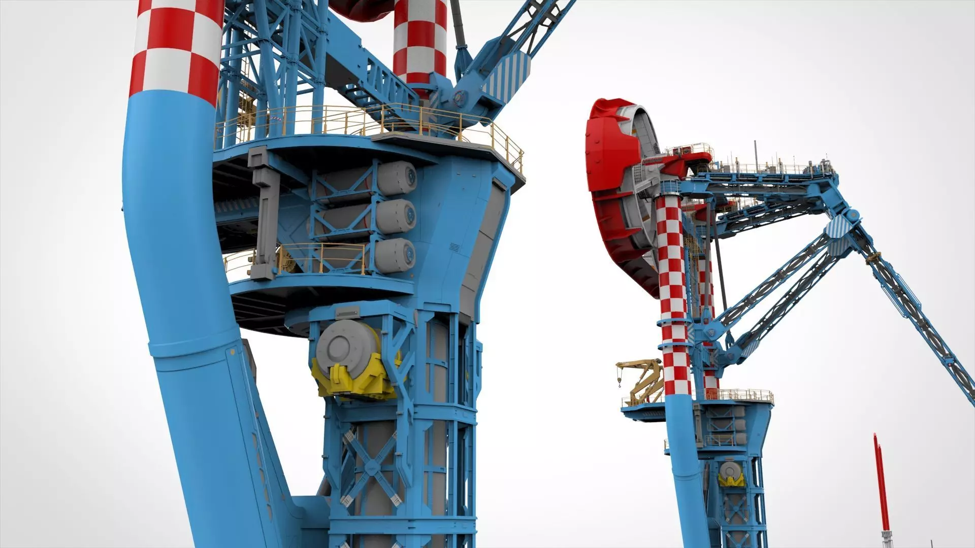 Sci-Fi Polar station 3D model_33