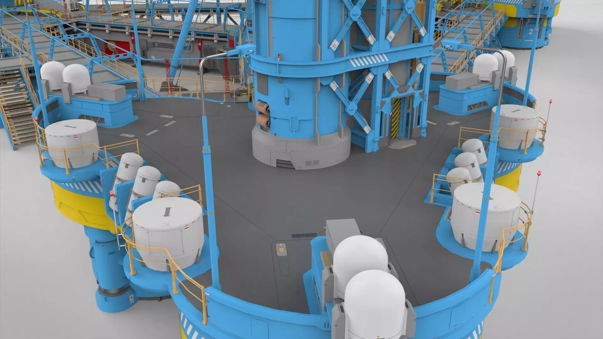 Sci-Fi Polar station 3D model_20