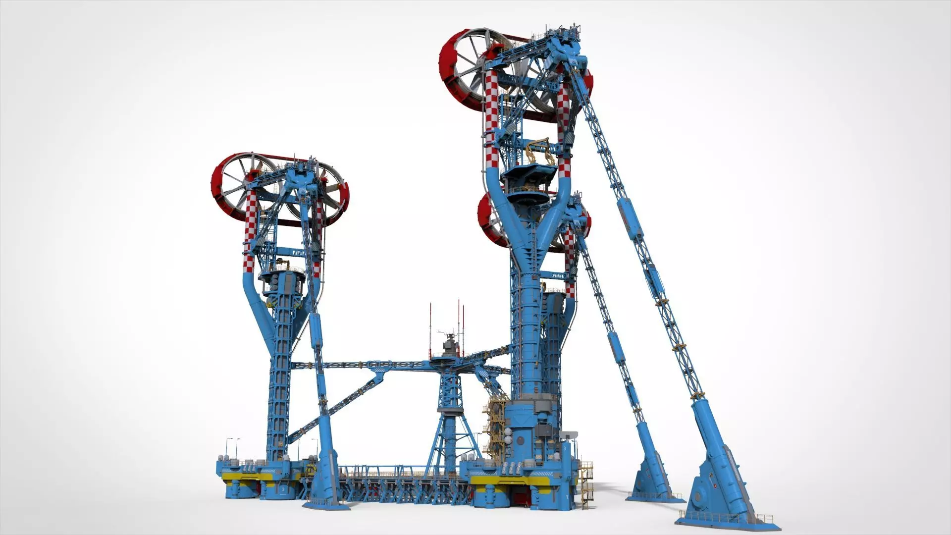 Sci-Fi Polar station 3D model_4