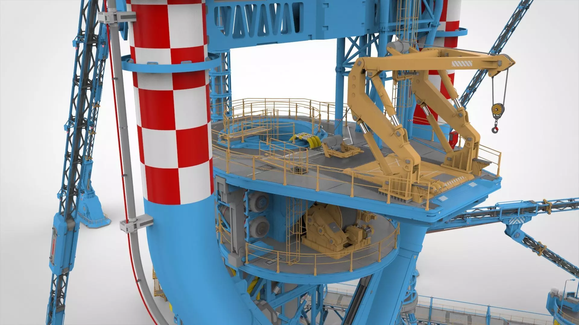 Sci-Fi Polar station 3D model_35