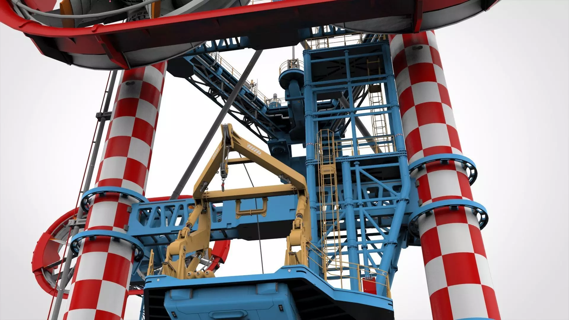 Sci-Fi Polar station 3D model_36