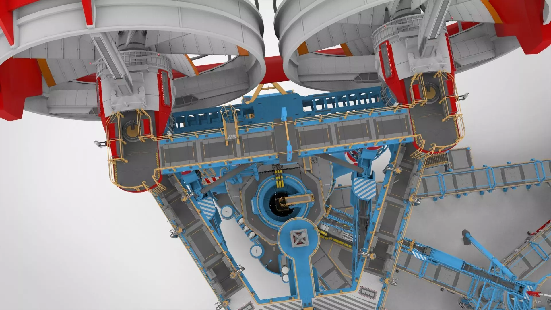 Sci-Fi Polar station 3D model_41