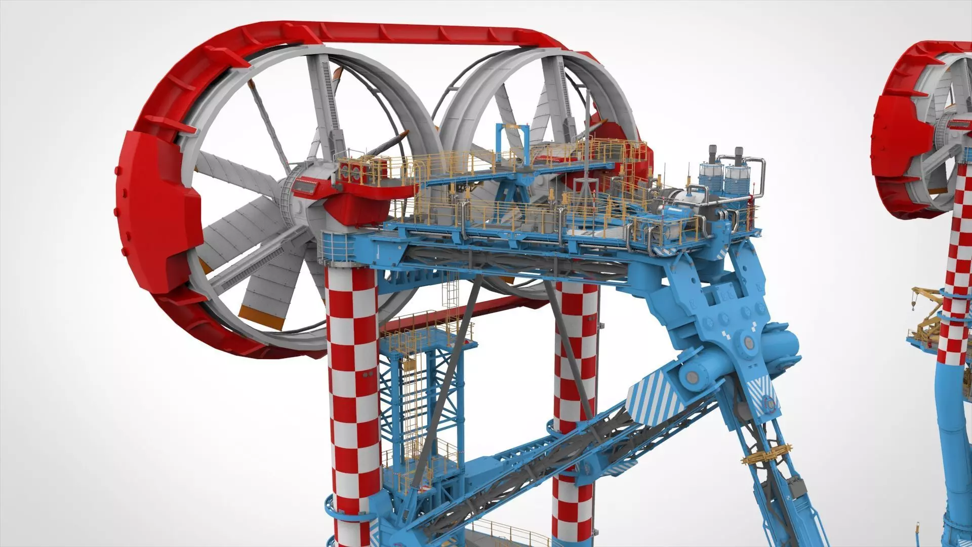 Sci-Fi Polar station 3D model_37