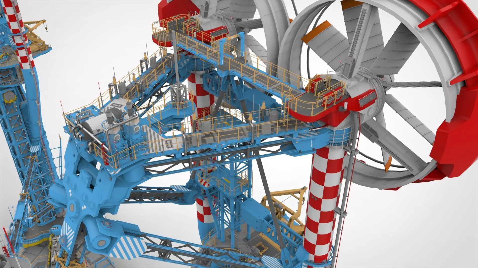 Sci-Fi Polar station 3D model_38