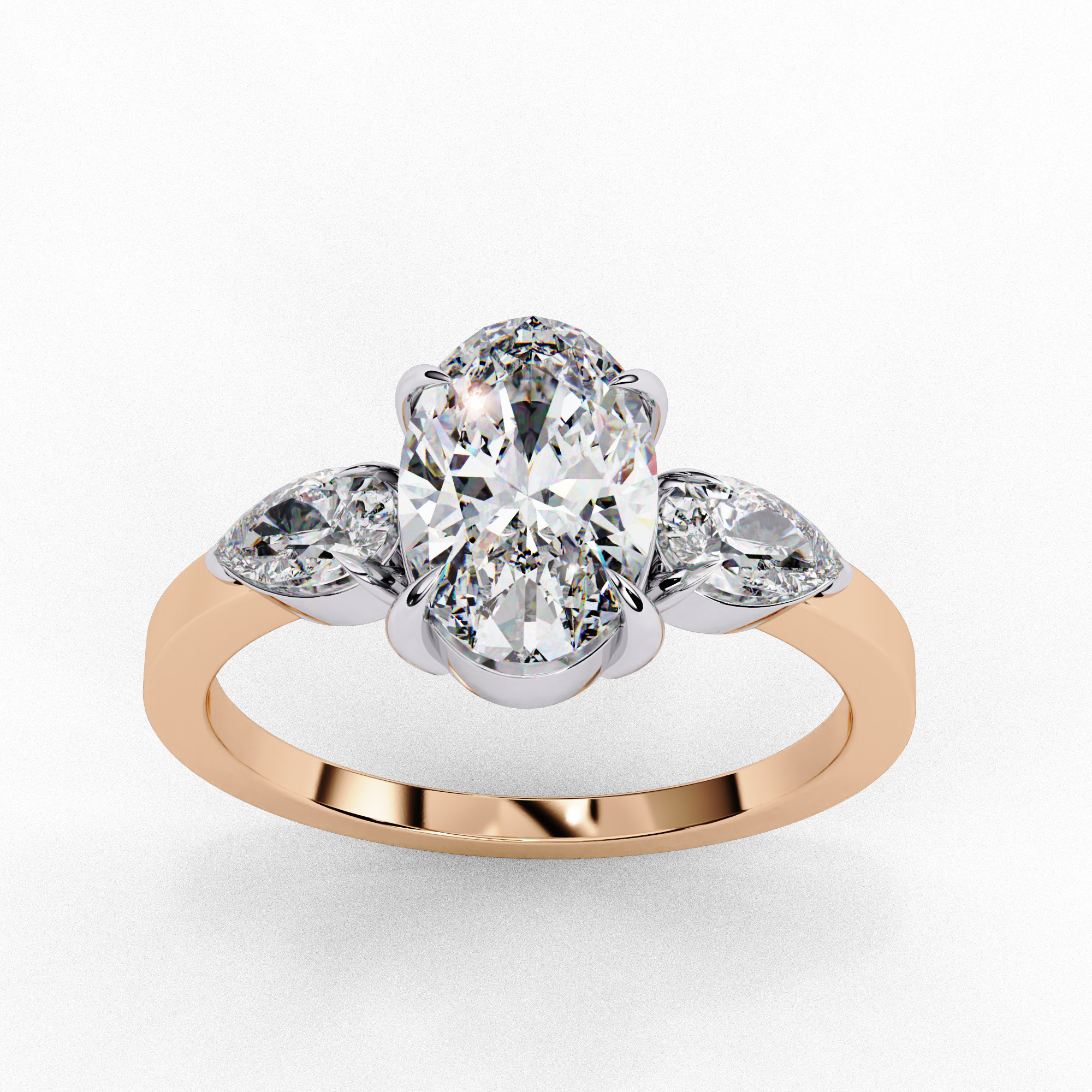 MARQUISE DIAMOND RING -CAD-025 3D model_2