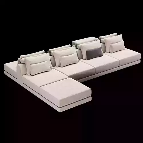 Frigerio sofa 001 3D model
