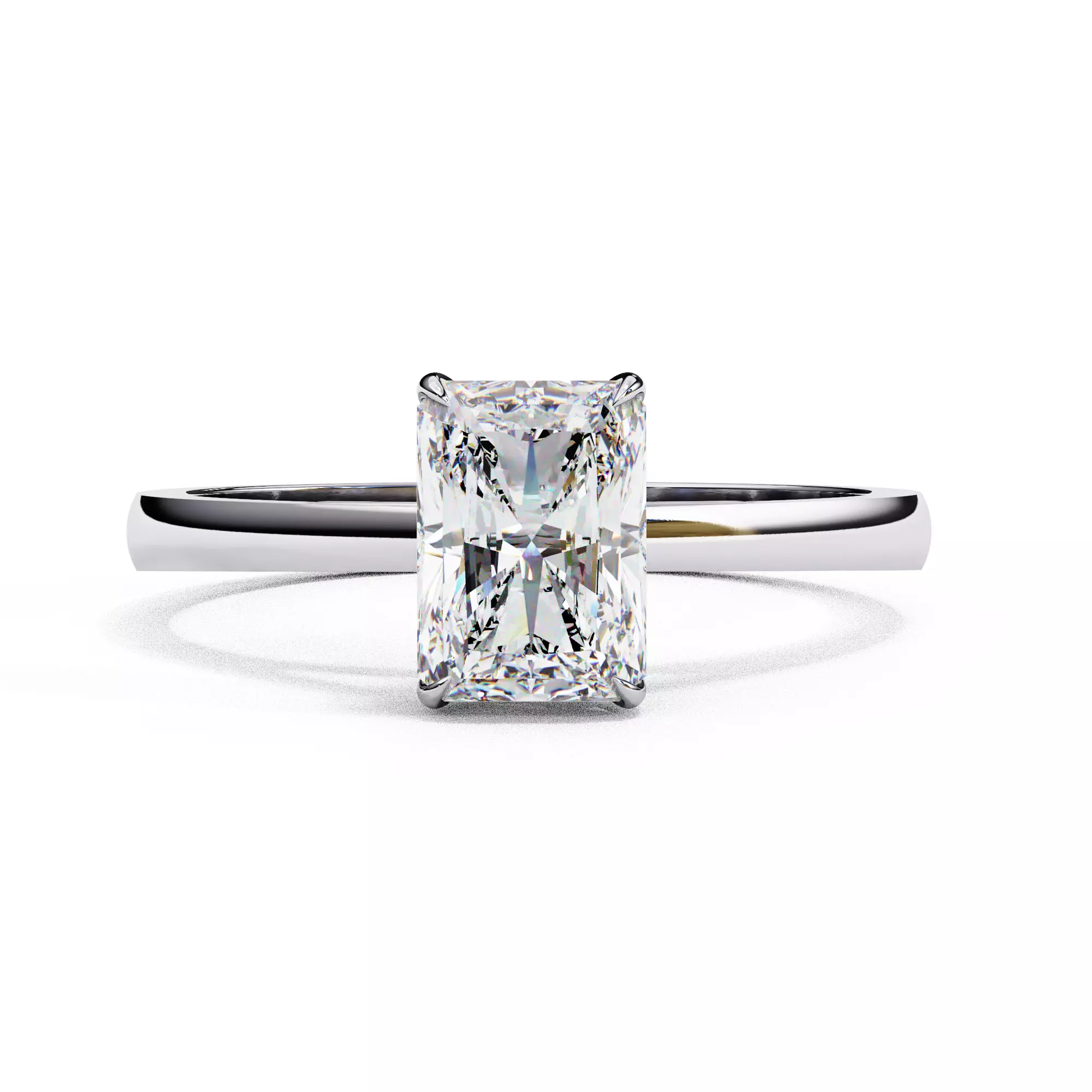 RADIANT  DIAMOND RING -CAD-041  3D model_0