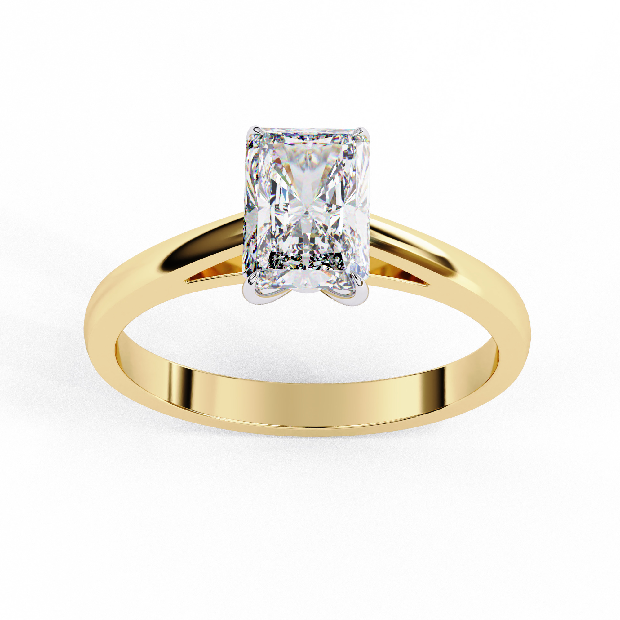 RADIANT  DIAMOND RING -CAD-041  3D model_4