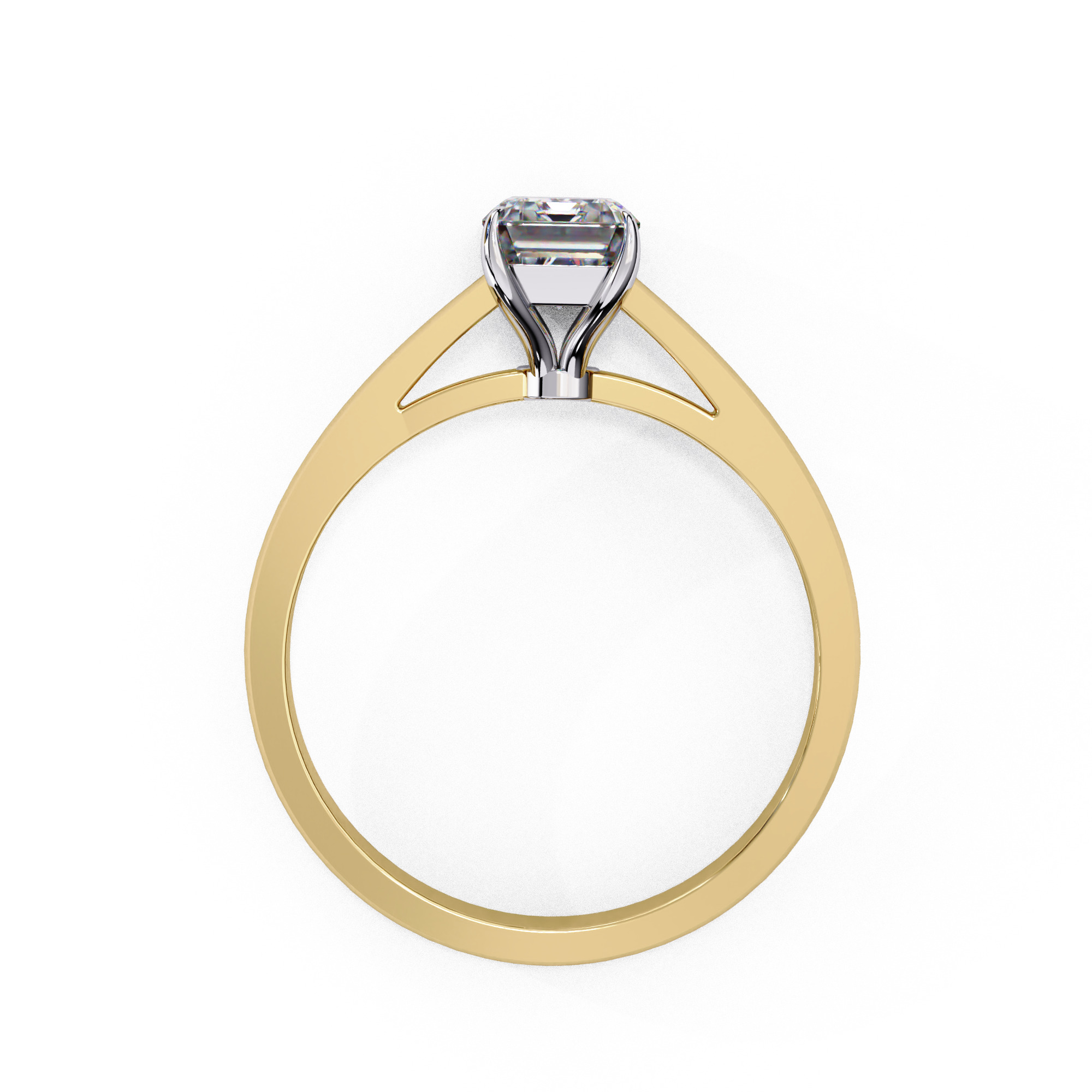 RADIANT  DIAMOND RING -CAD-041  3D model_7